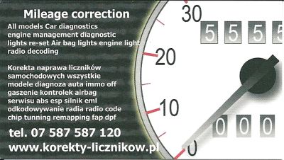 COFING CORRECTING Meter DIAGNOZA CHIP TUNING DPF.