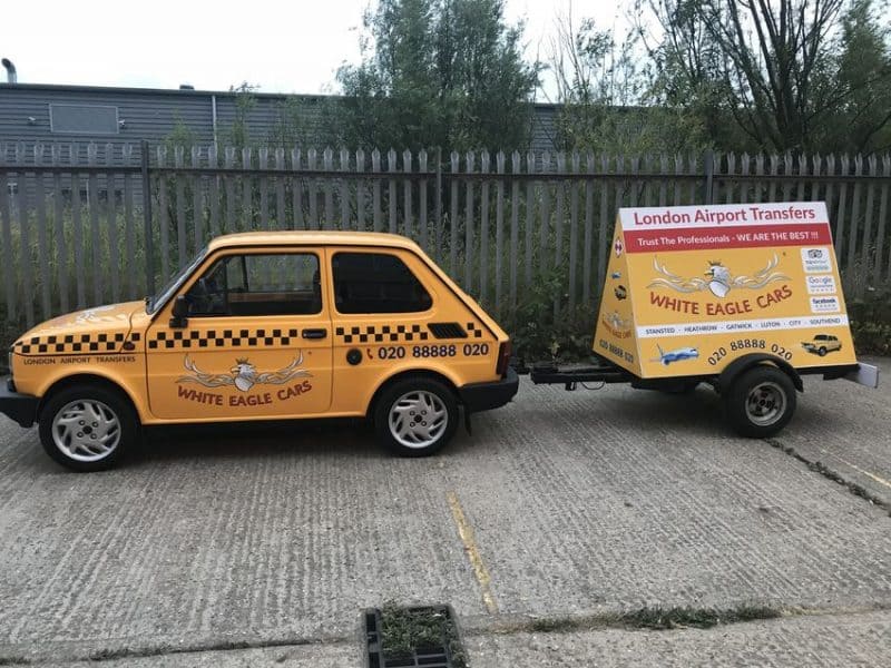 Transport to/from the Airport - Polish Taxi in London - "White Eagle Cars".