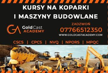 Gain qualifications for construction machinery in the UK - training in Polish.