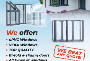 SALE AND INSTALLATION OF PVC WINDOWS - WIDE CHOICE - COMPETITIVE PRICES