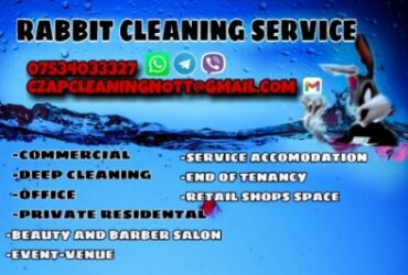 RABBIT CLEANING SERVICE  NOTTINGHAM